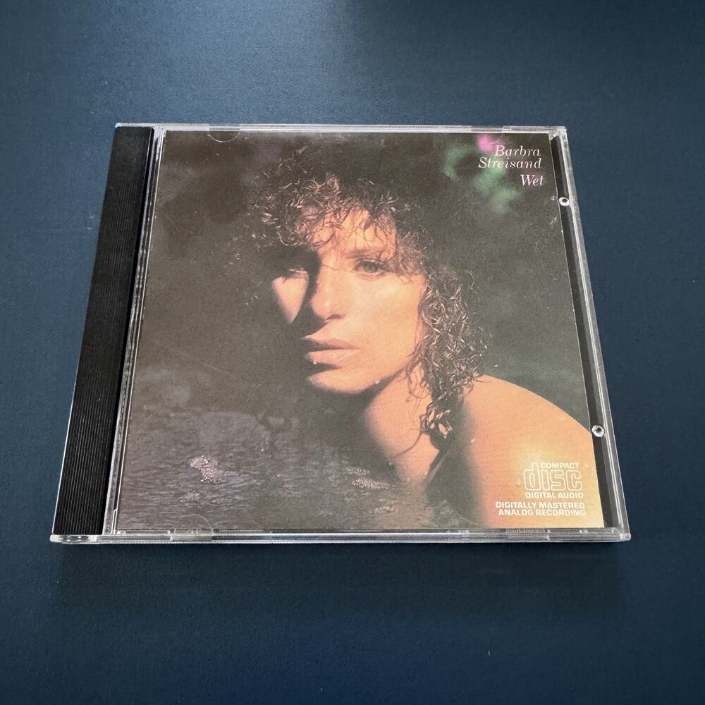 Barbra Streisand Wet Audio CD 1979 Vocal